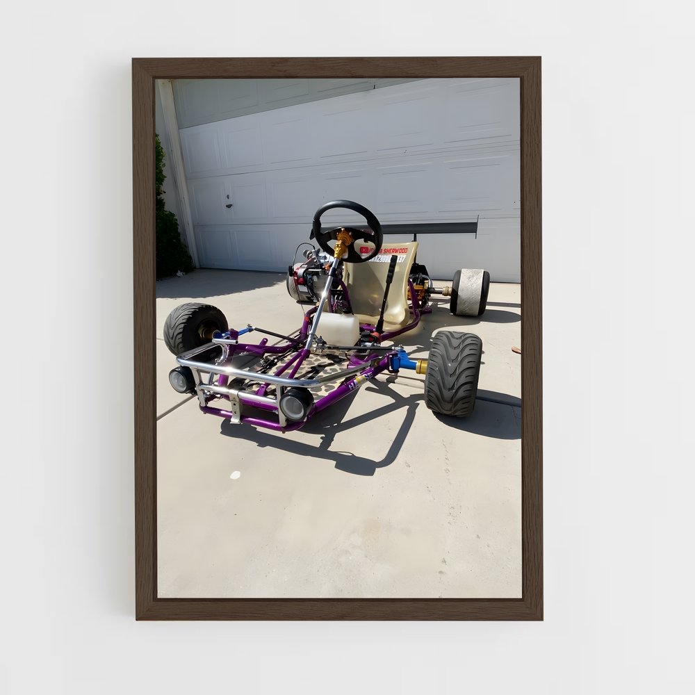 ap-go-kart-1 cadre Bois foncé