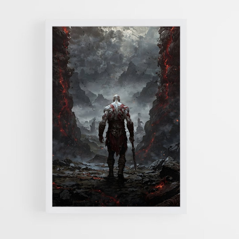 ap-god of war-5 cadre Blanc