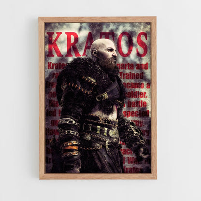 ap-god of war-7 cadre Bois clair