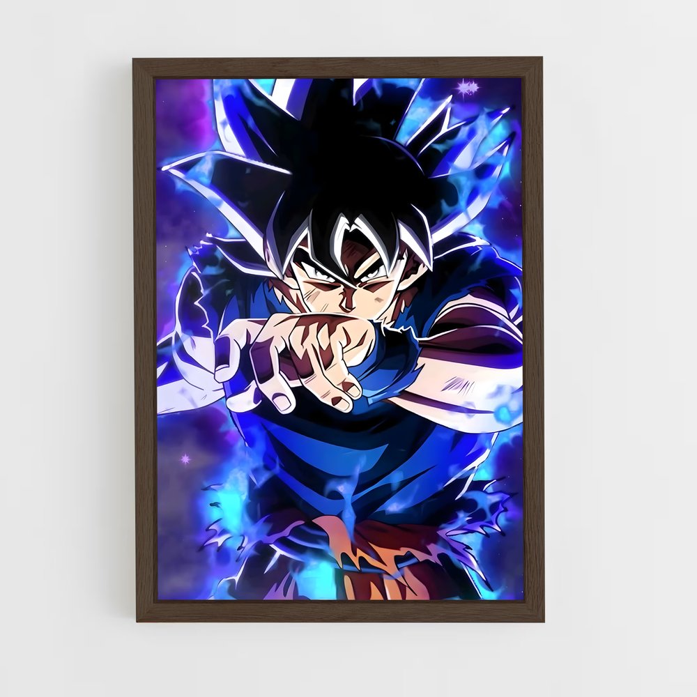 ap-gogeta-11 cadre Bois foncé
