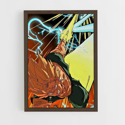 ap-gogeta-12 cadre Bois foncé