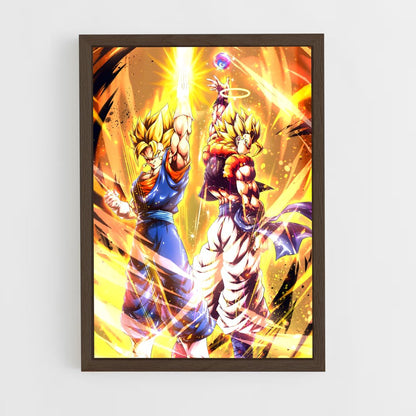 ap-gogeta-9 cadre Bois foncé