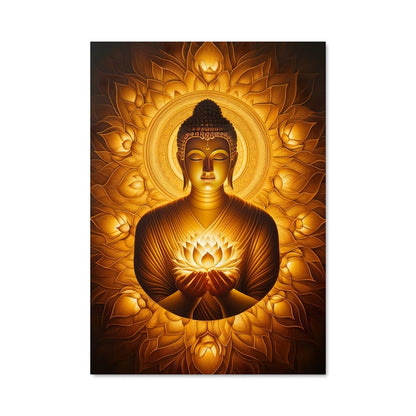 Poster Golden buddha 16026