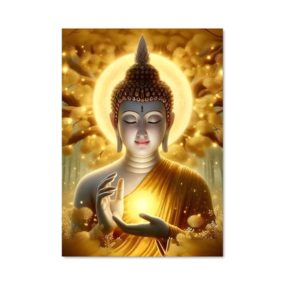Poster Bouddha Lumineux