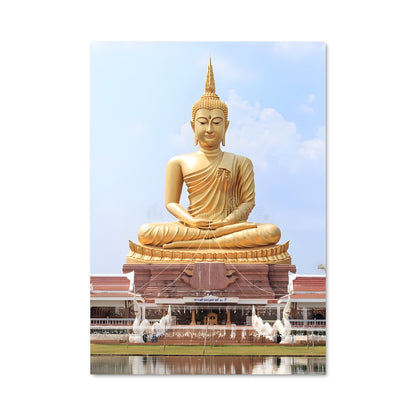 Poster Bouddha d'Or