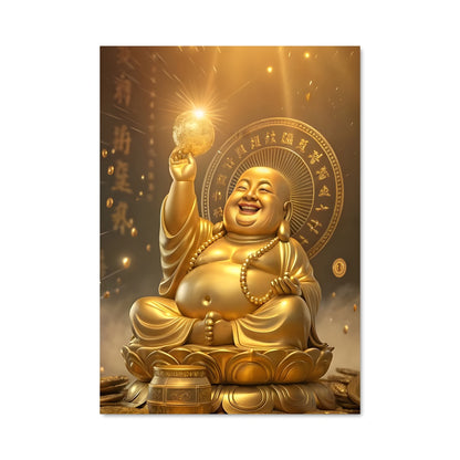Poster Golden buddha 16036