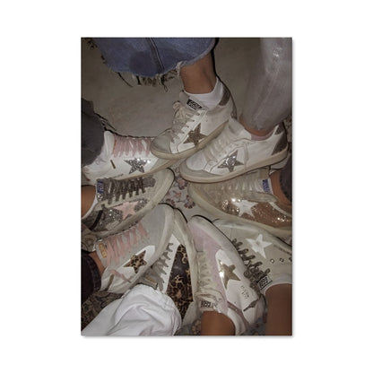 Poster Chaussures en Folie