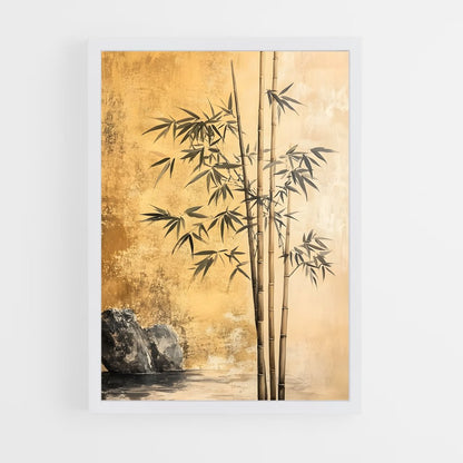 ap-golden bamboo-5 cadre Blanc