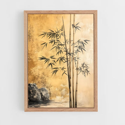ap-golden bamboo-5 cadre Bois clair