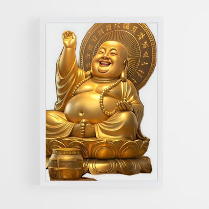 ap-golden buddha-12 cadre Blanc