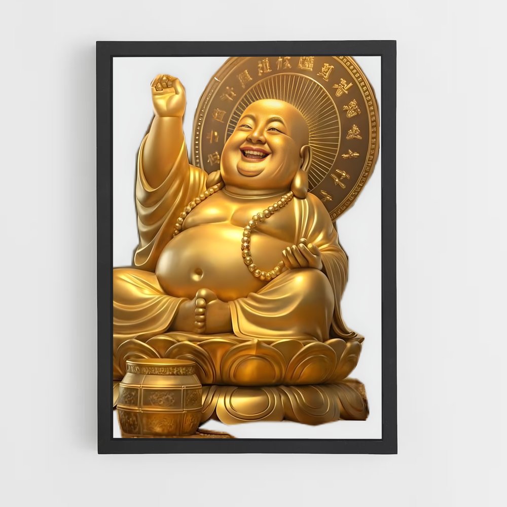 ap-golden buddha-12 cadre Noir