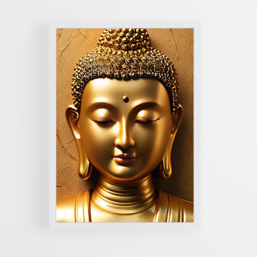 ap-golden buddha-3 cadre Blanc