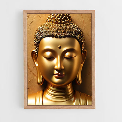 ap-golden buddha-3 cadre Bois clair