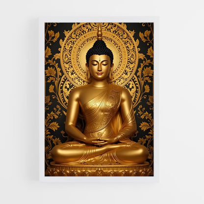 ap-golden buddha-4 cadre Blanc