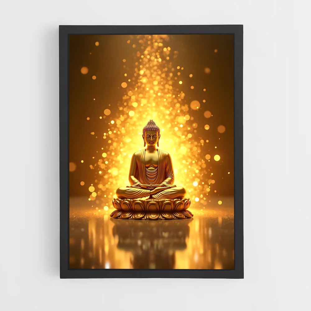 ap-golden buddha-5 cadre Noir