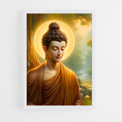 ap-golden buddha-6 cadre Blanc