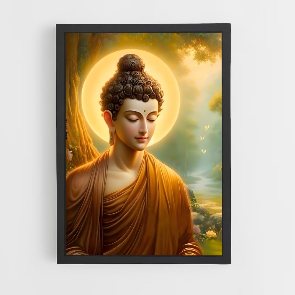 ap-golden buddha-6 cadre Noir