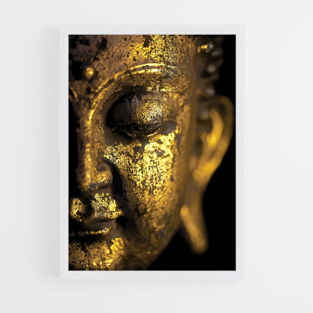 ap-golden buddha-7 cadre Blanc