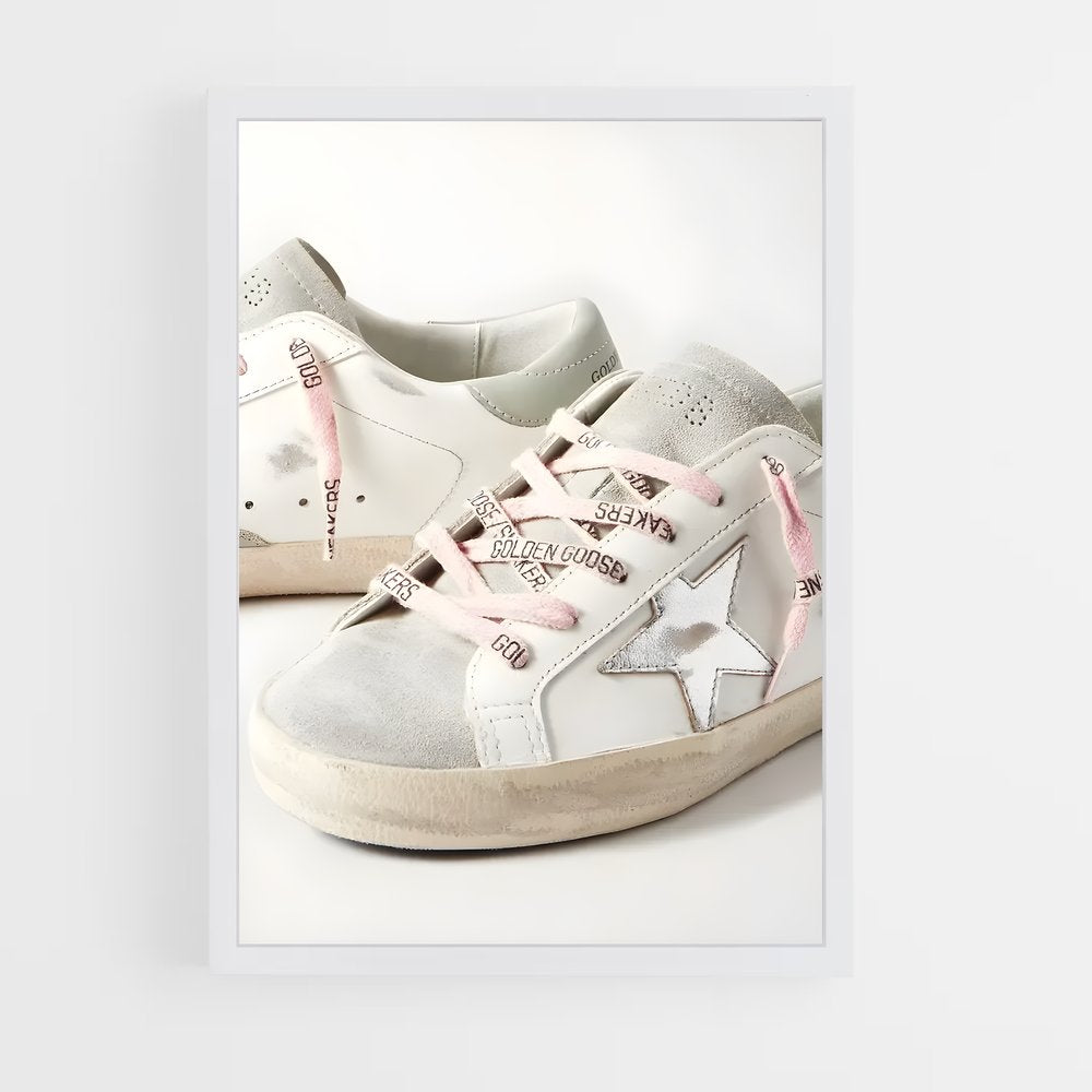 ap-golden goose-1 cadre Blanc