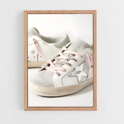 ap-golden goose-1 cadre Bois clair