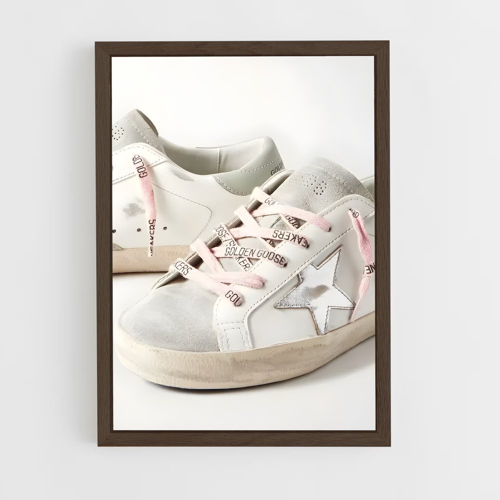 ap-golden goose-1 cadre Bois foncé