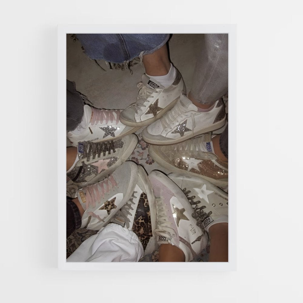 ap-golden goose-2 cadre Blanc