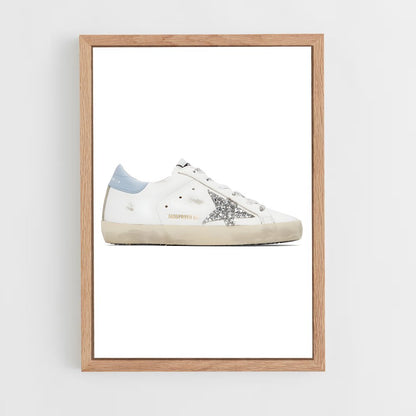 ap-golden goose-6 cadre Bois clair
