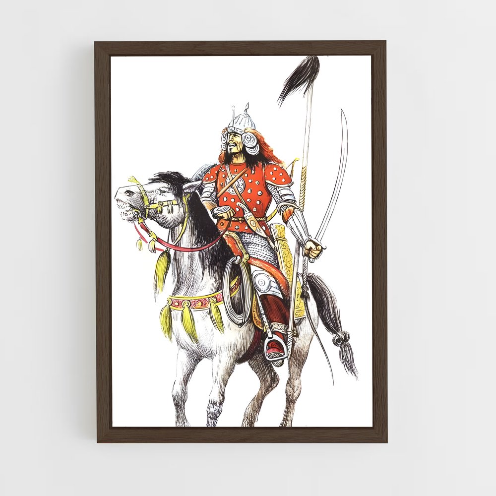 ap-golden horde-2 cadre Bois foncé