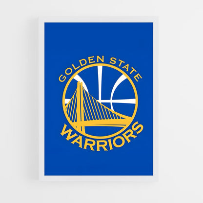 ap-golden state warriors-8 cadre Blanc