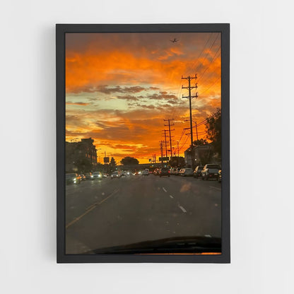 ap-golden sunset-14 cadre Noir