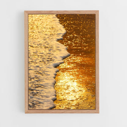 ap-golden sunset-6 cadre Bois clair