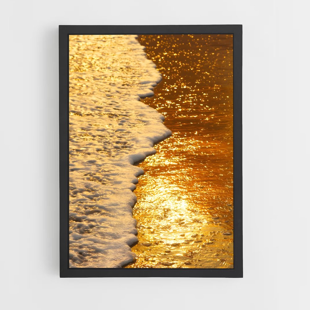 ap-golden sunset-6 cadre Noir