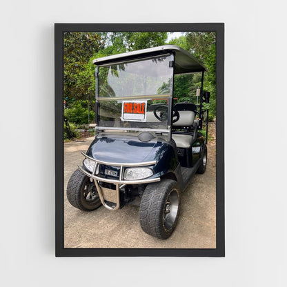 ap-golf cart-1 cadre Noir