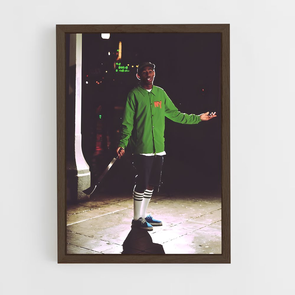 ap-golf wang-1 cadre Bois foncé