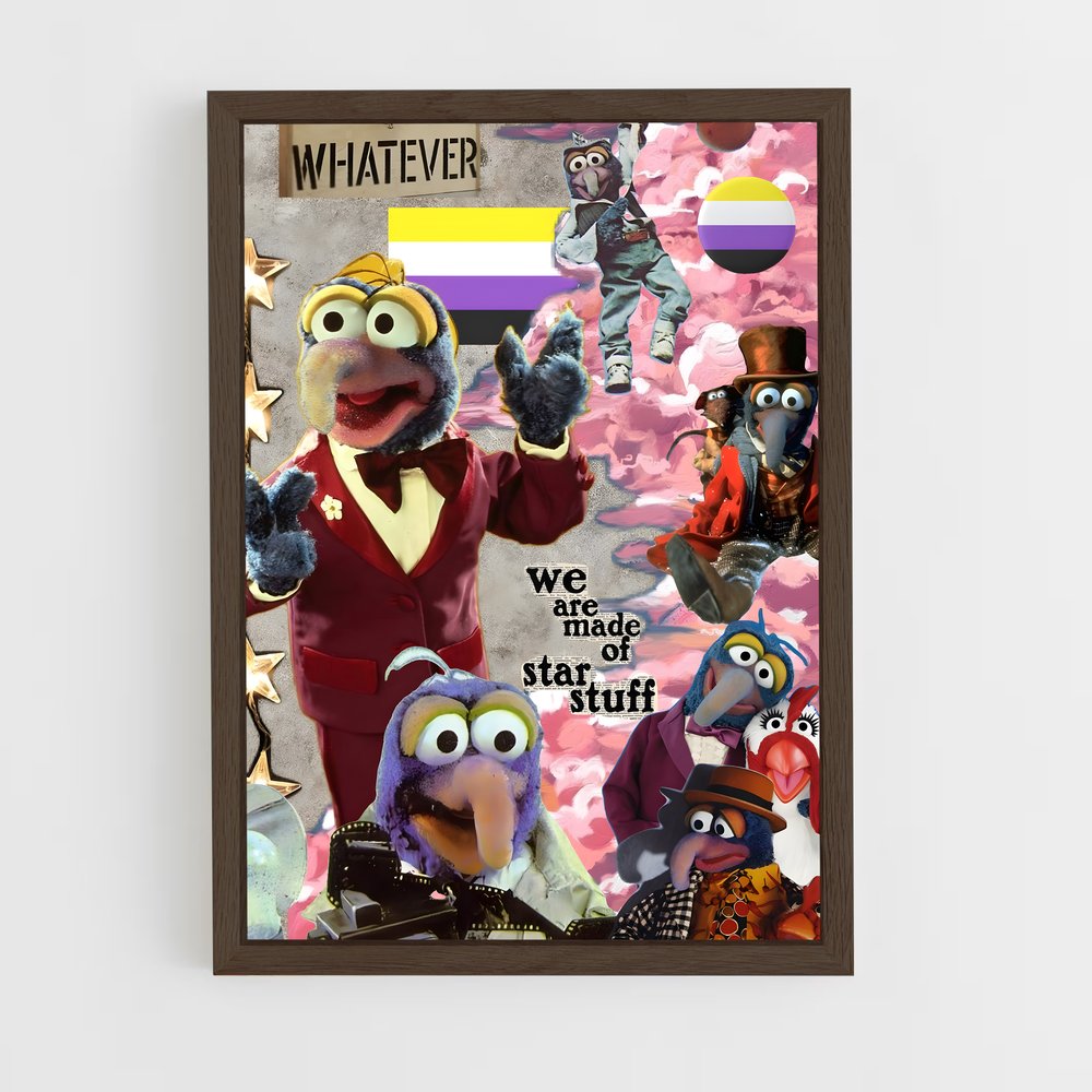 ap-gonzo-1 cadre Bois foncé