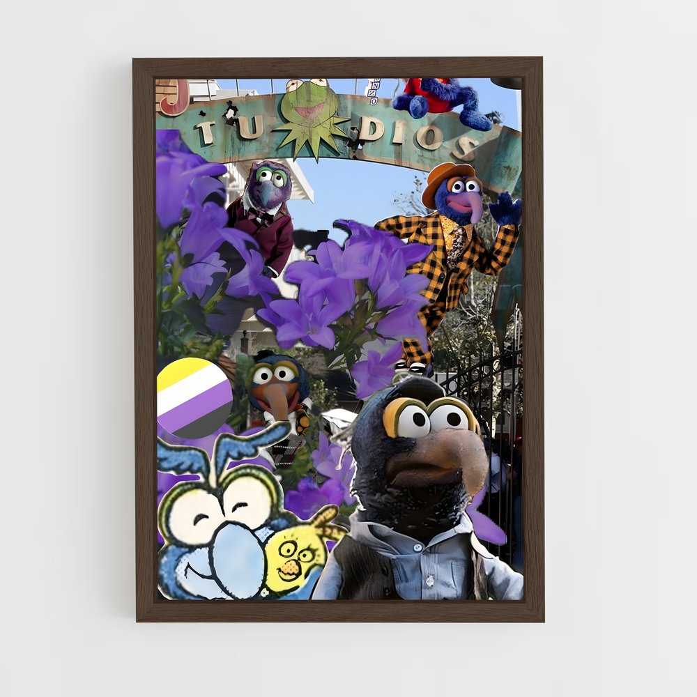 ap-gonzo-11 cadre Bois foncé