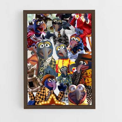 ap-gonzo-8 cadre Bois foncé