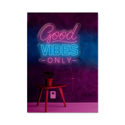 Poster Good Vibes Only