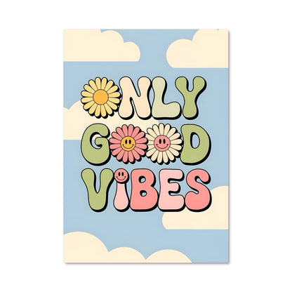 Poster Good vibes only 26697