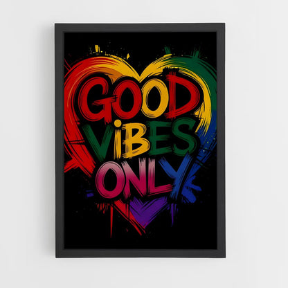 ap-good vibes only-5 cadre Noir
