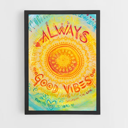 ap-good vibes only-6 cadre Noir