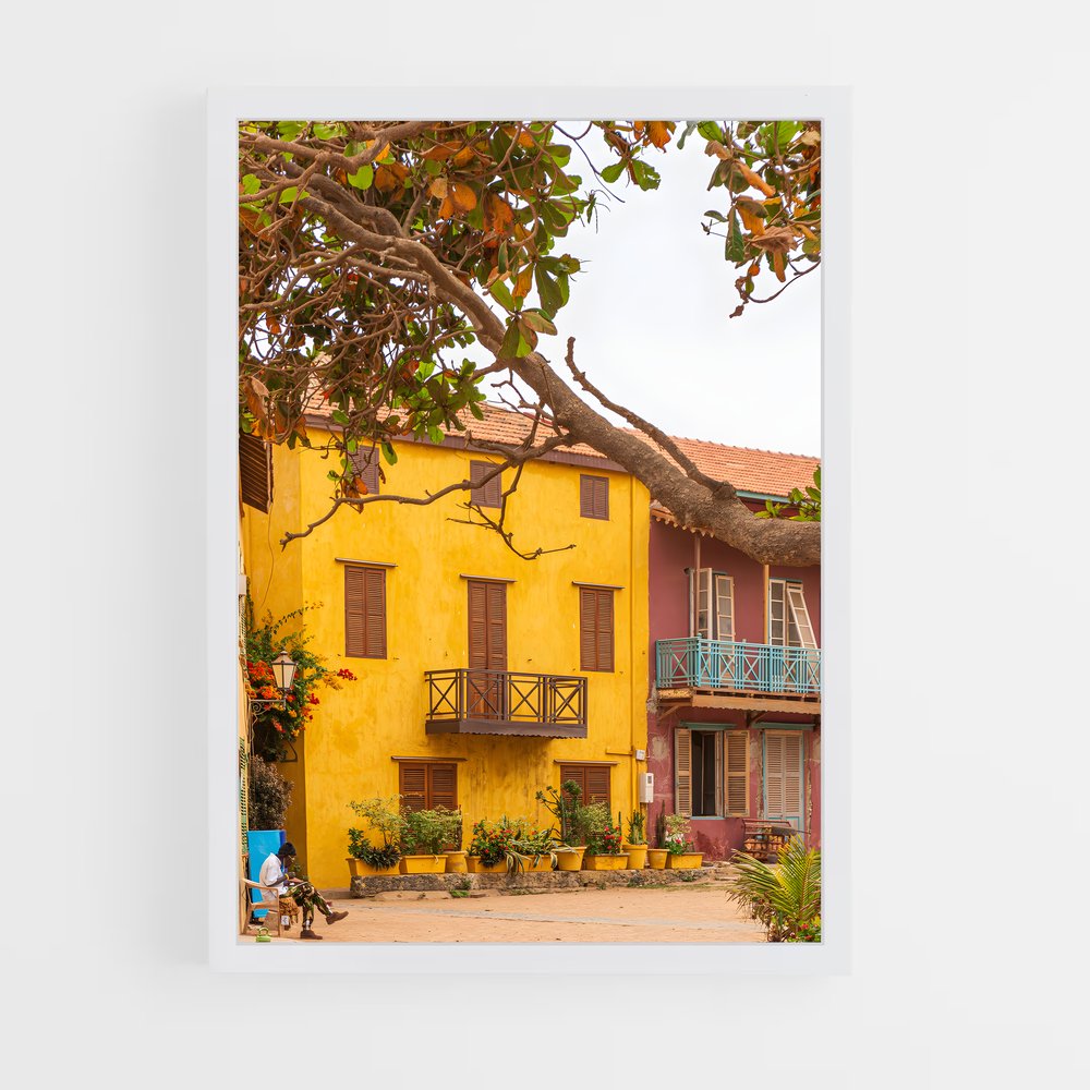 ap-goree island-2 cadre Blanc