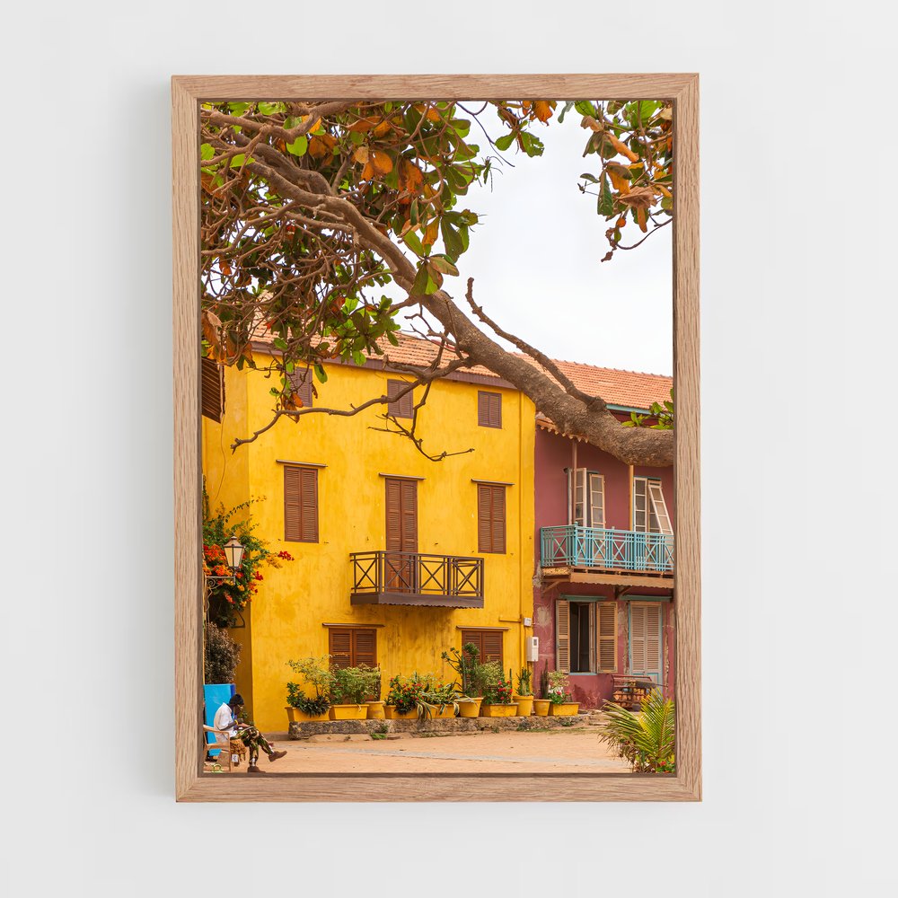 ap-goree island-2 cadre Bois clair