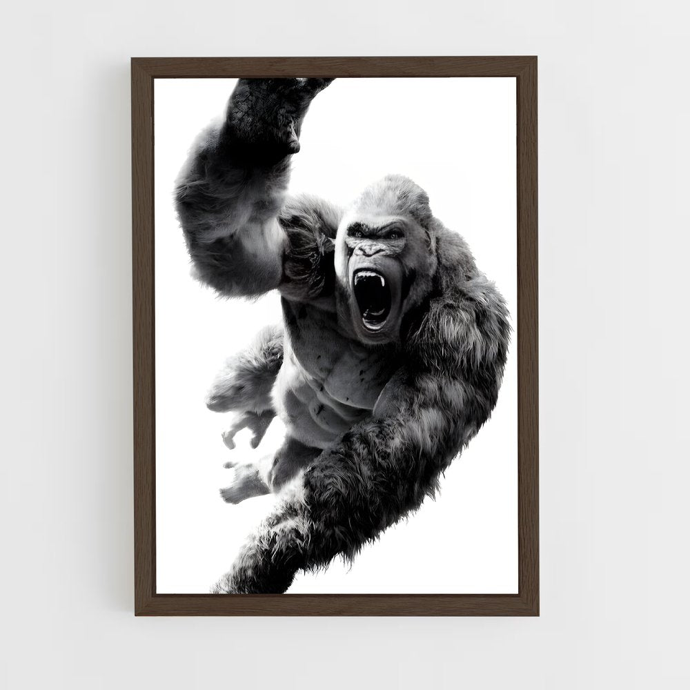 ap-gorilla-5 cadre Bois foncé