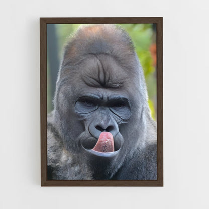 ap-gorilla-8 cadre Bois foncé