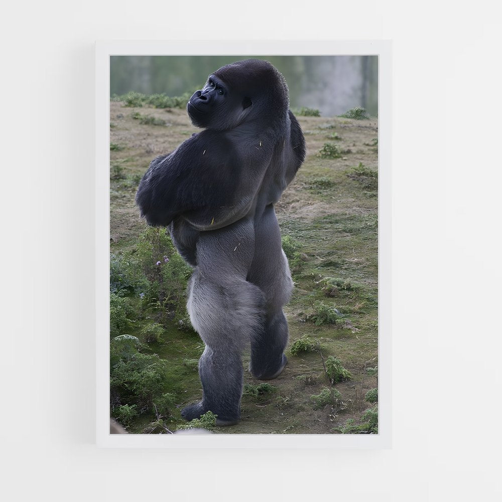 ap-gorilla-9 cadre Blanc