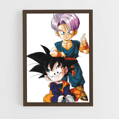 ap-goten-1 cadre Bois foncé