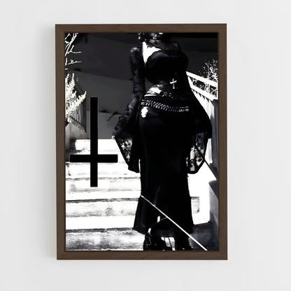 ap-goth-11 cadre Bois foncé
