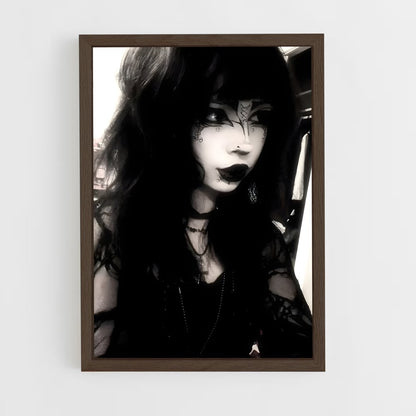 ap-goth-3 cadre Bois foncé