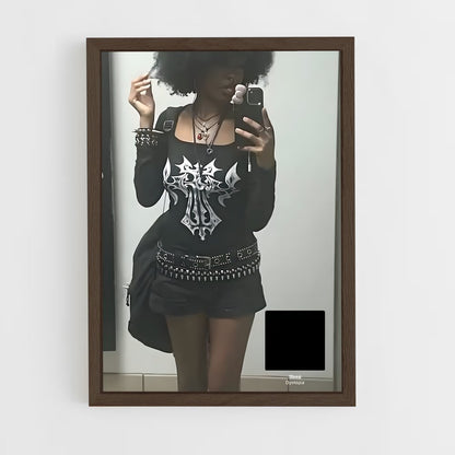 ap-goth-4 cadre Bois foncé